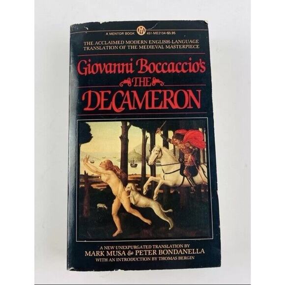 The Decameron of Giovanni Boccaccio by Richard Aldington 1982 1st Printing PB Ra - Picture 1 of 7